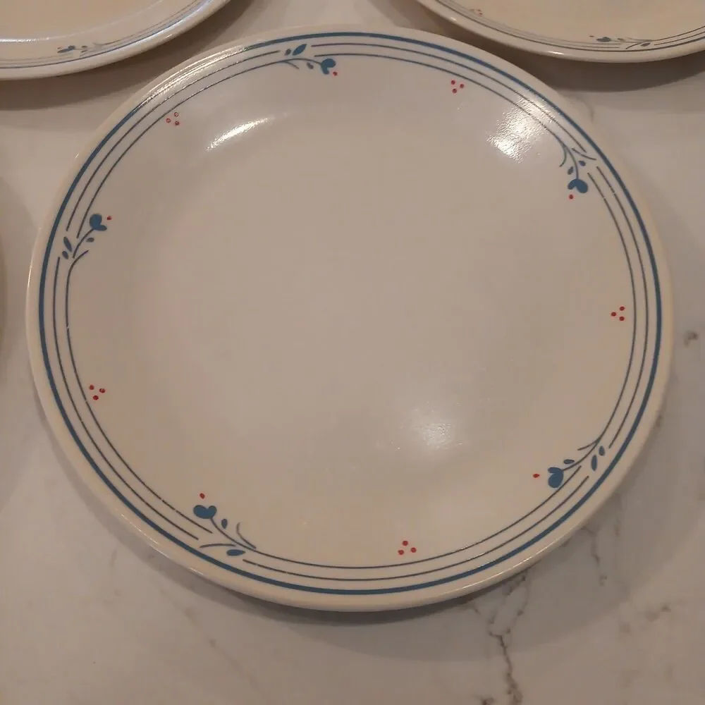 VTG Set Of 7 Corning Corelle Country Violets 10.25